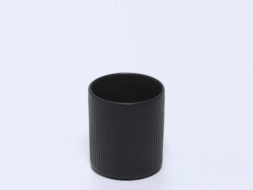 VASO MULTIFUNCION RAYAS NEGRO 270ML