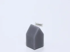 VELA CASA 5X5X9CM GRIS