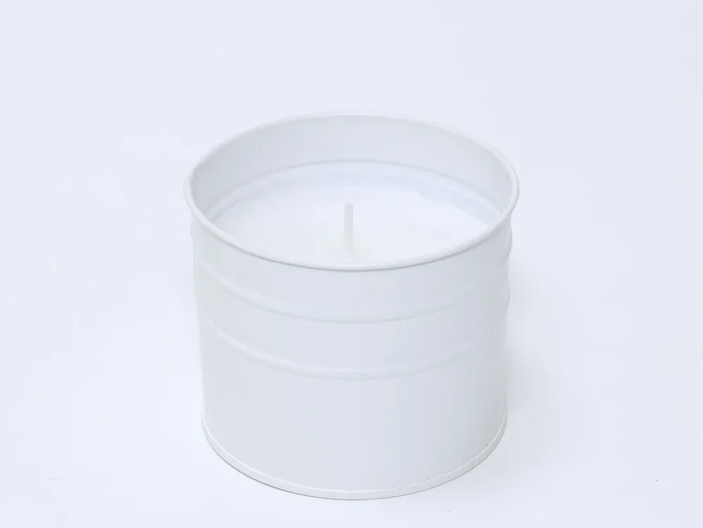 VELA CITRONELA BLANCO 8X9CM
