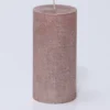 VELA ROSADO Ø7X14CM