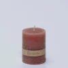 VELA RUSTIC ROSA (6X8CM)