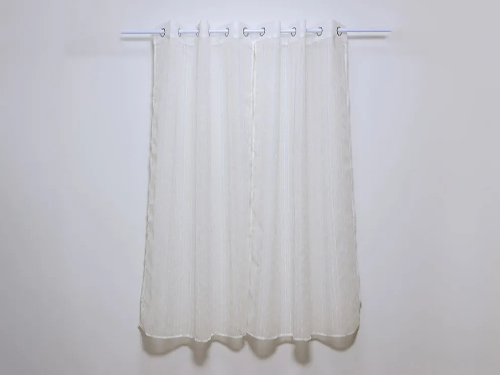 VISILLO DE COCINA RAYA LINO 100X150 (2 HOJAS VENTANA)